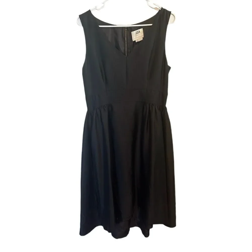 Kate Spade- Women’s Noir Black Heritage Tank Dress, Size 10